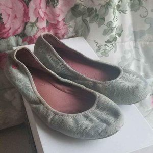 UGG Blue Flower Printed Flats